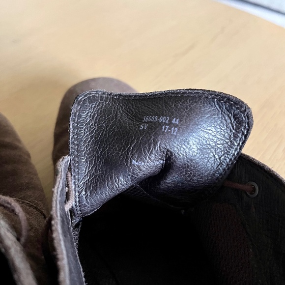 Camper Mens Mauro Brown Suede Leather Lace-up Ankle Chukka Boot Size 44 - Picture 6 of 10